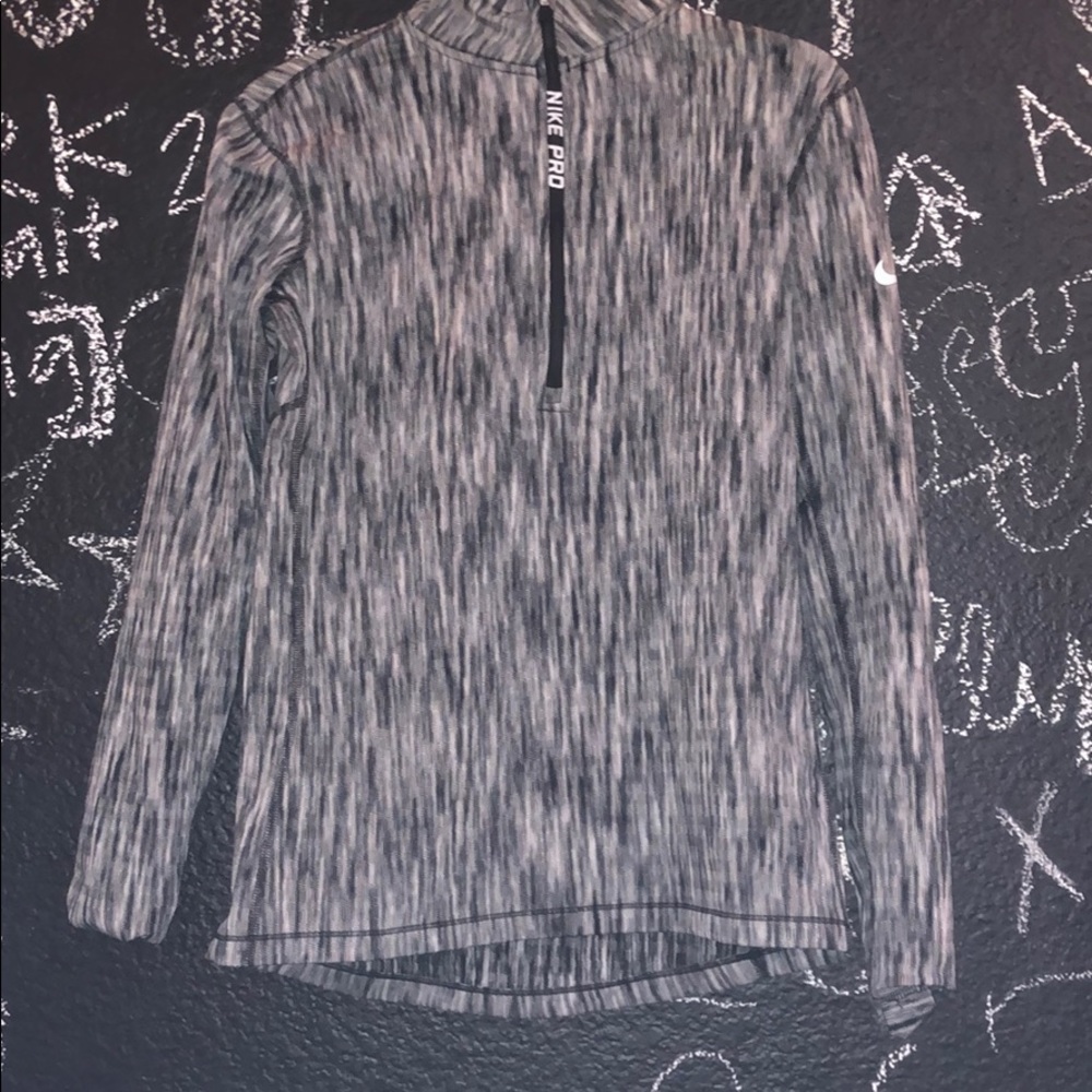Nike pro pull over